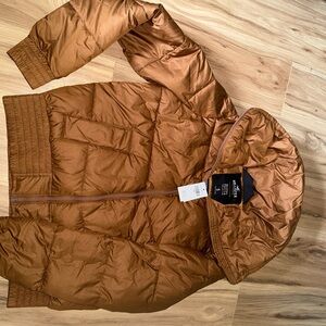 Hollister Tan Puffer Jacket